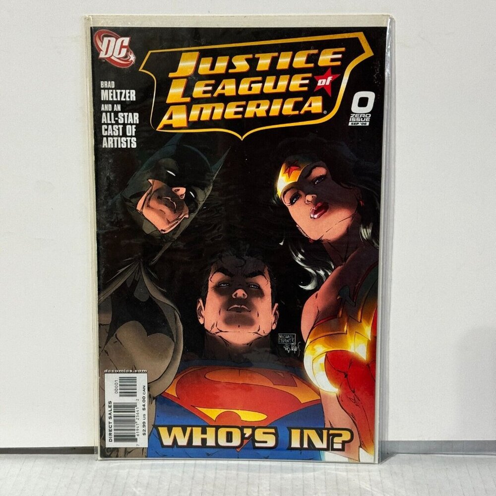 Justice League America - Who's In? DC Comics Sep 2006 Comic Book